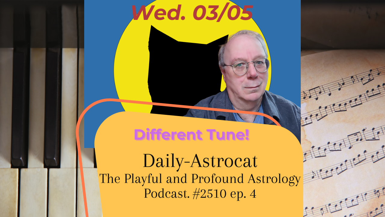 Wednesday’s Talk: Different Tunes and a Major Shift