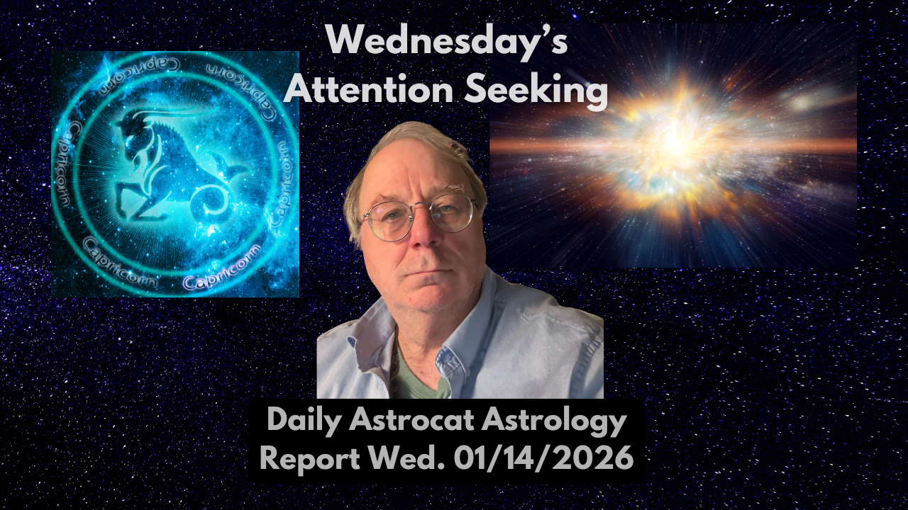 The Attention Seeking Episode | Daily Astrocat Astrology Report