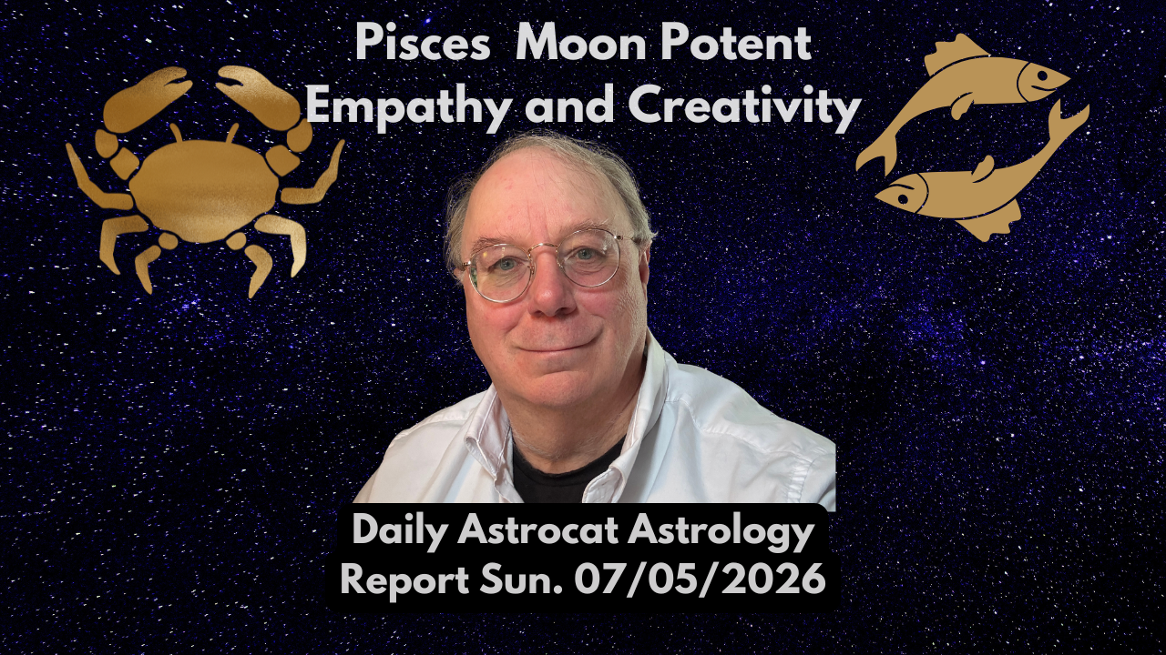 Empathy on Demand! Creativity a Necessity! Pisces Moon