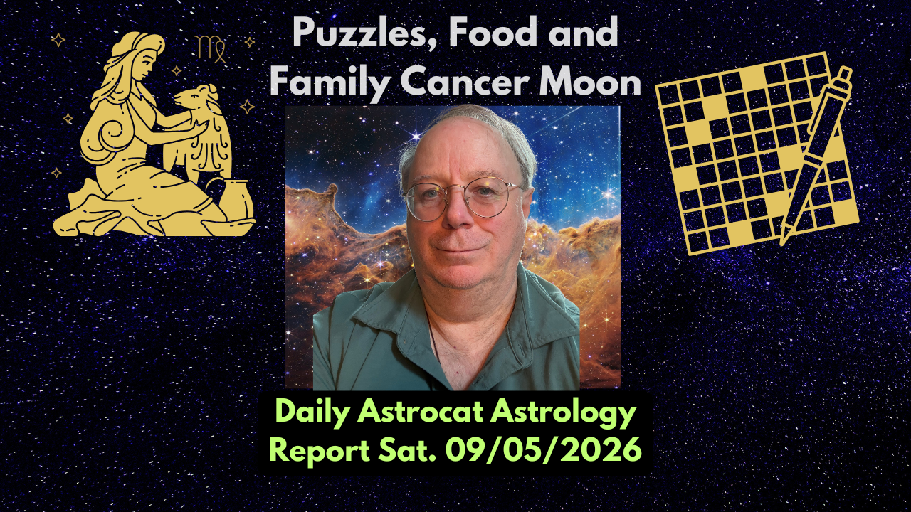 Sunday Astrology: Crosswords, Coffee, and Family!